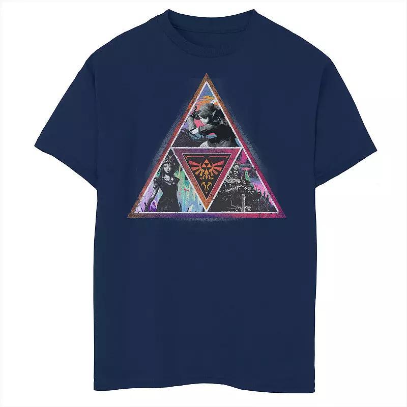 Boys Marvel Avengers Action Shot 6th Birthday Husky Graphic Tee, Boys Blue Product Image