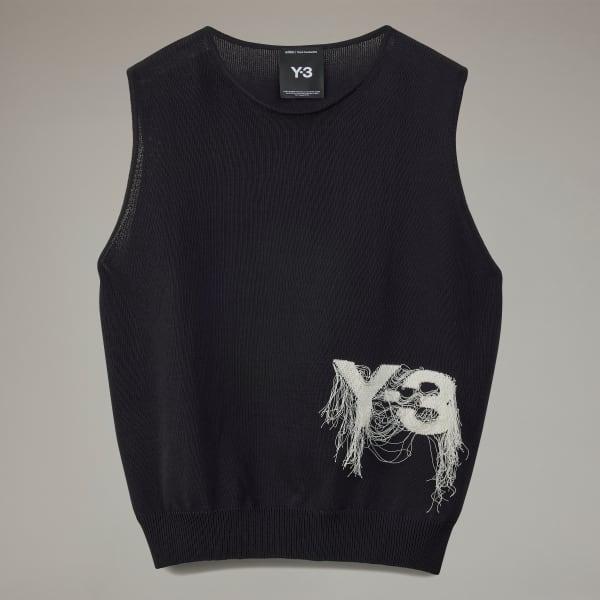 Y-3 Logo Knit Vest Product Image