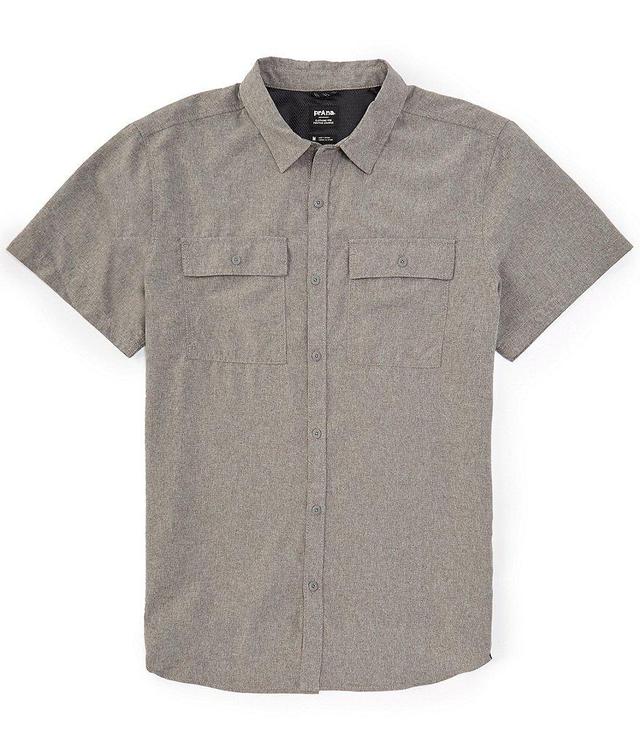 Prana Lost Sol Performance Short Sleeve Woven Shirt Product Image