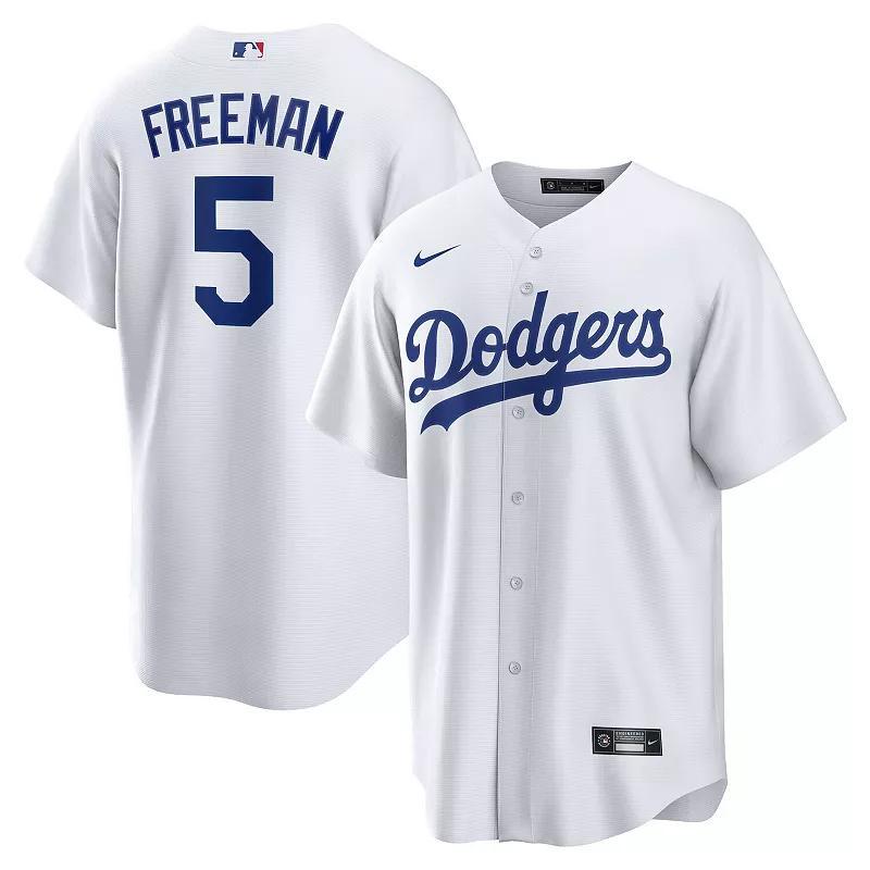 Mens Nike Freddie Freeman Los Angeles Dodgers Replica Player Jersey Product Image