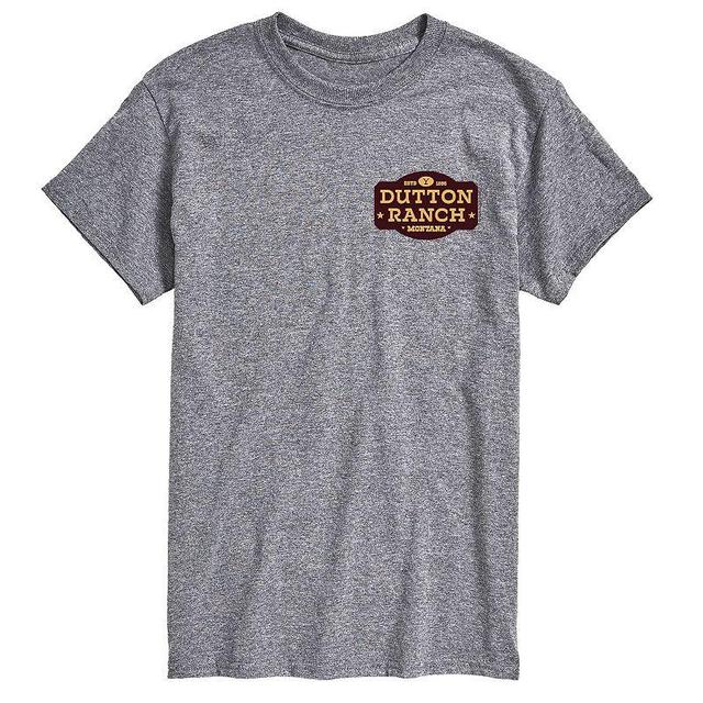 Big & Tall Yellowstone Dutton Ranch Tee, Mens Product Image