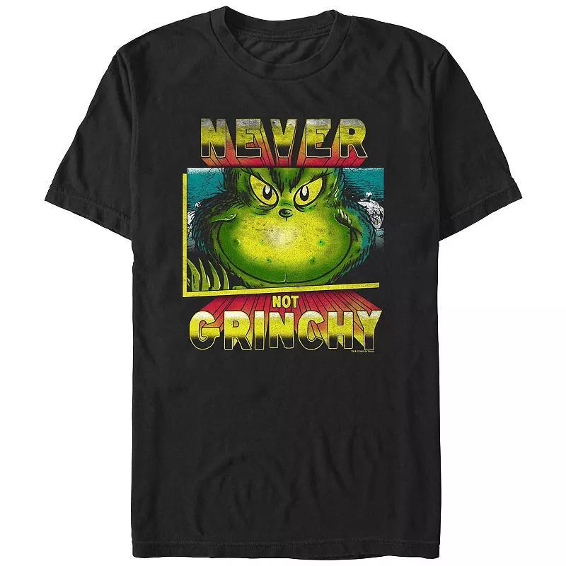 Mens Dr. Seuss Never Not Grinchy Graphic Tee Product Image