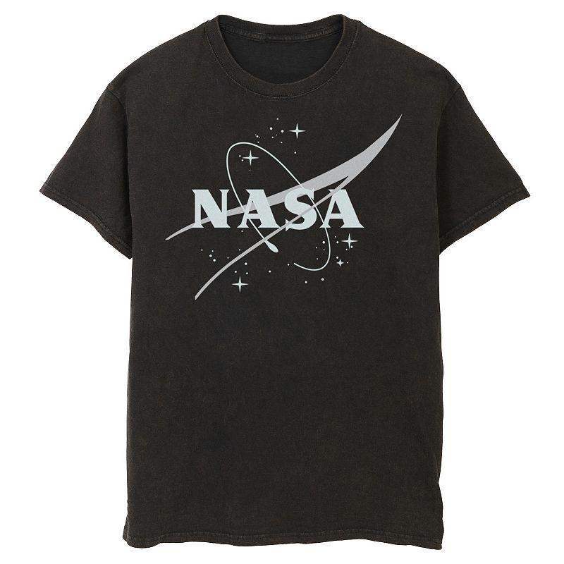 Mens NASA Simple Streaks And Stars Logo Graphic Tee Product Image