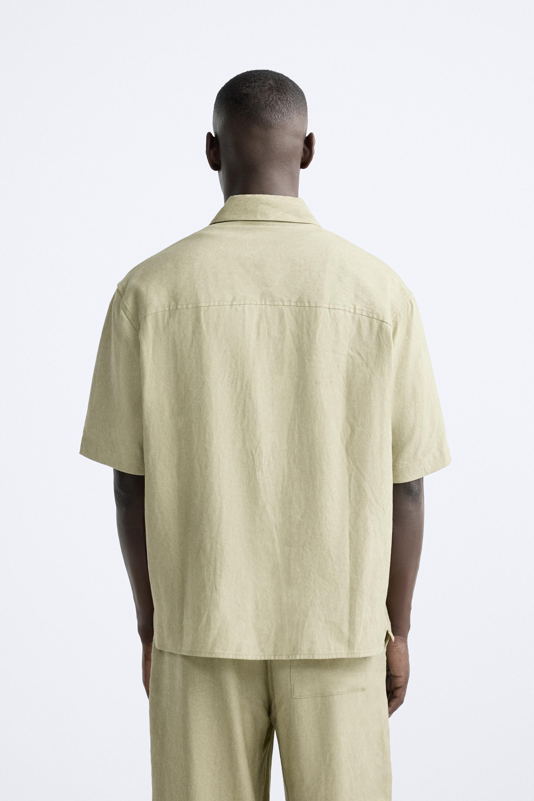 LYOCELL - LINEN WASHED SHIRT Product Image