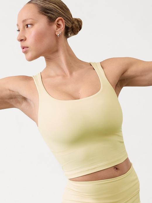 Transcend Square Neck Crop Bra A-C Product Image