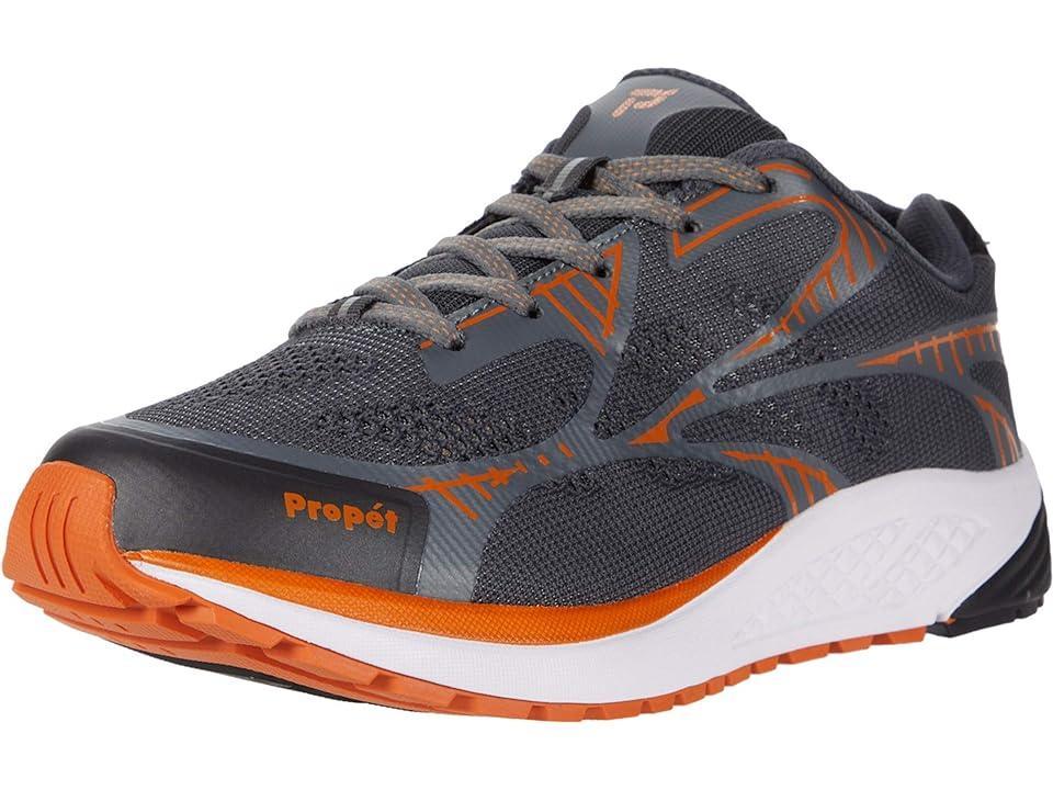 Propet One LT Mens Running Shoes Navy Green Product Image