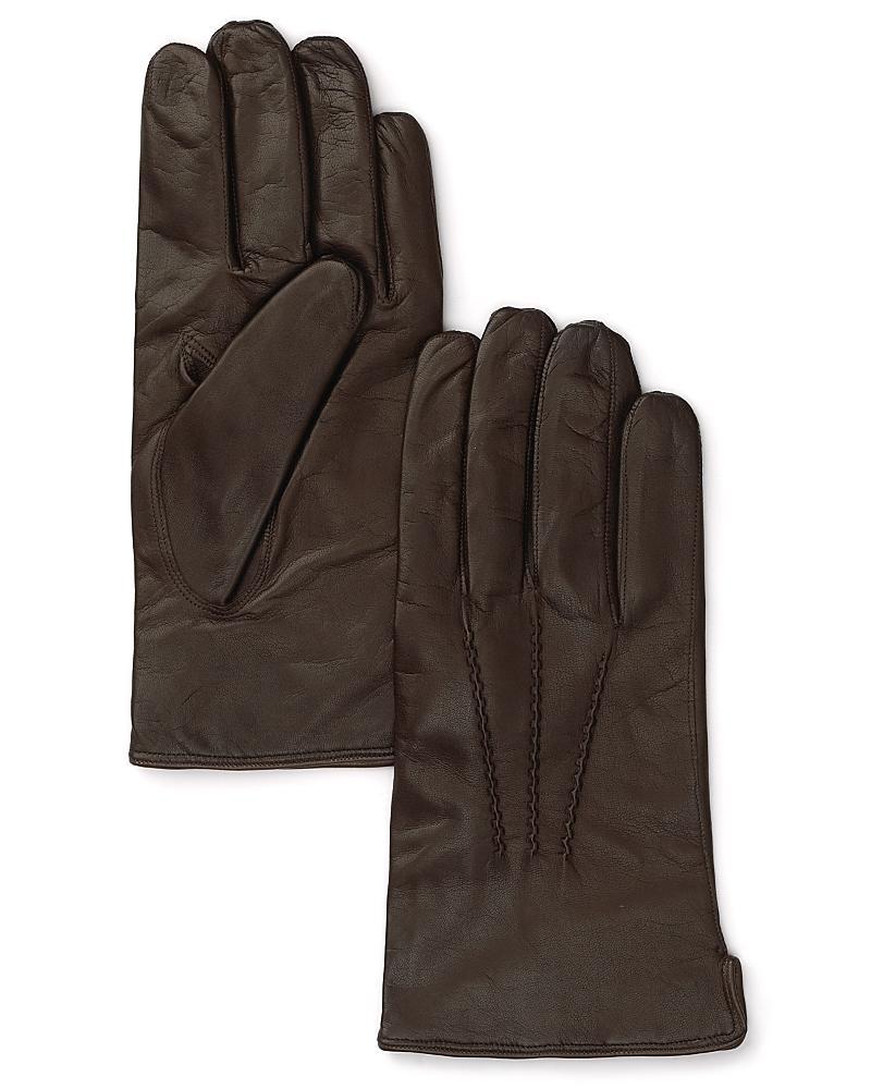 The Mens Store at Bloomingdales Cashmere Lined Leather Gloves - 100% Exclusive Product Image