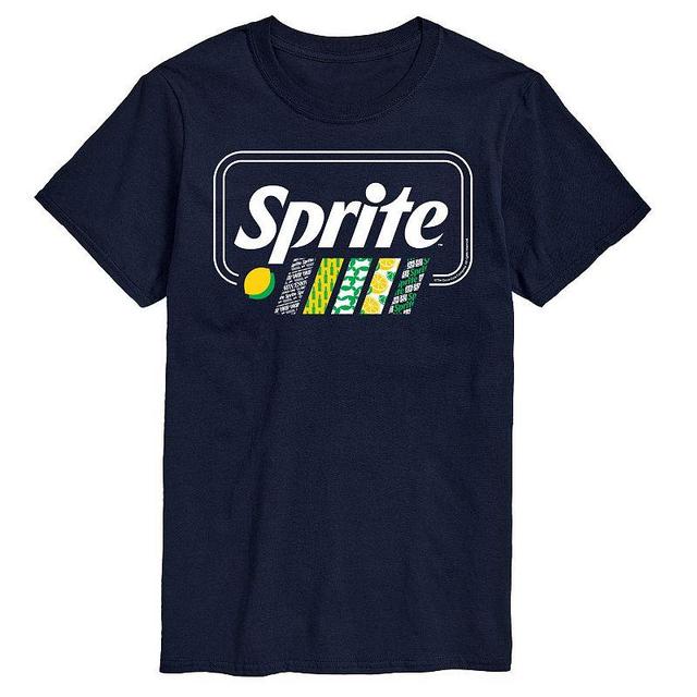 Mens Sprite Pattern Stripes Blue Product Image