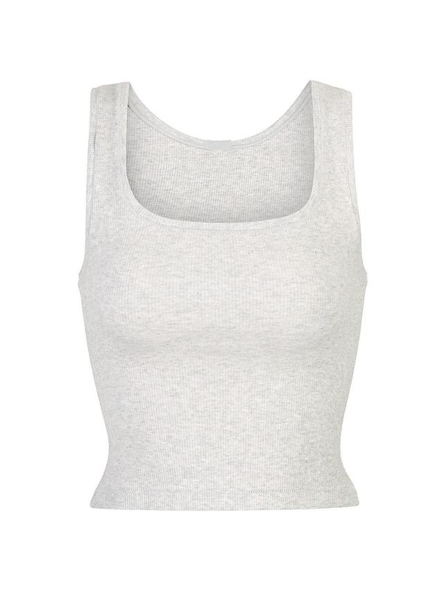 Womens Cotton Rib Tank Product Image