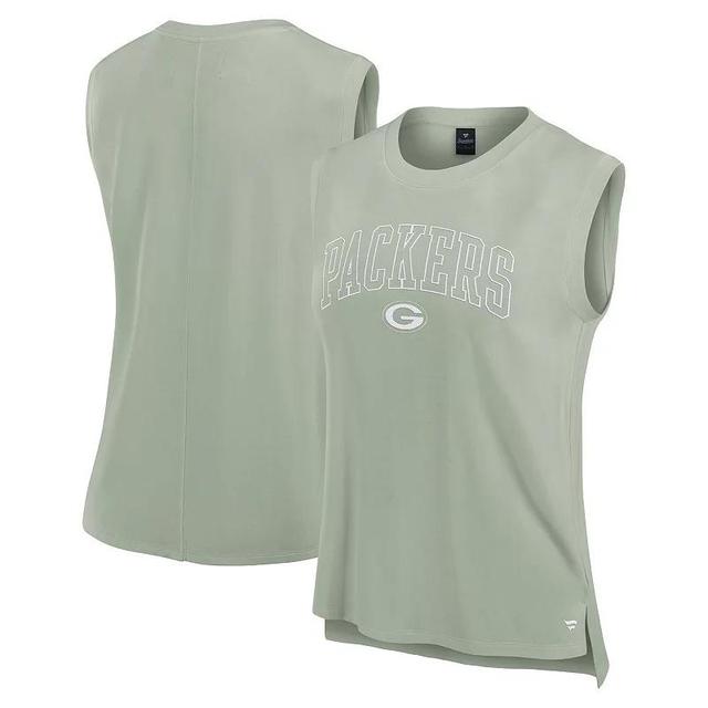 Womens Fanatics Bay Packers Studio Gym Tank Top Product Image