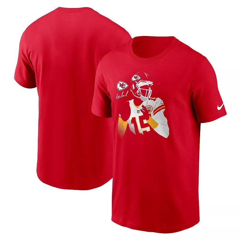 Mens Nike Patrick Mahomes Red Kansas City Chiefs Player Graphic T-shirt Product Image