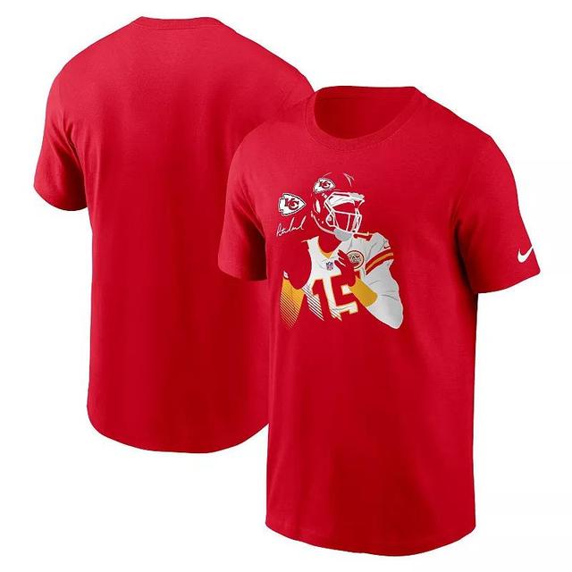 Mens Nike Patrick Mahomes Red Kansas City Chiefs Player Graphic T-shirt Product Image