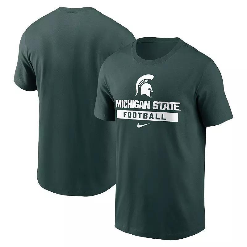 Mens Nike Michigan State Spartans Football T-Shirt Product Image