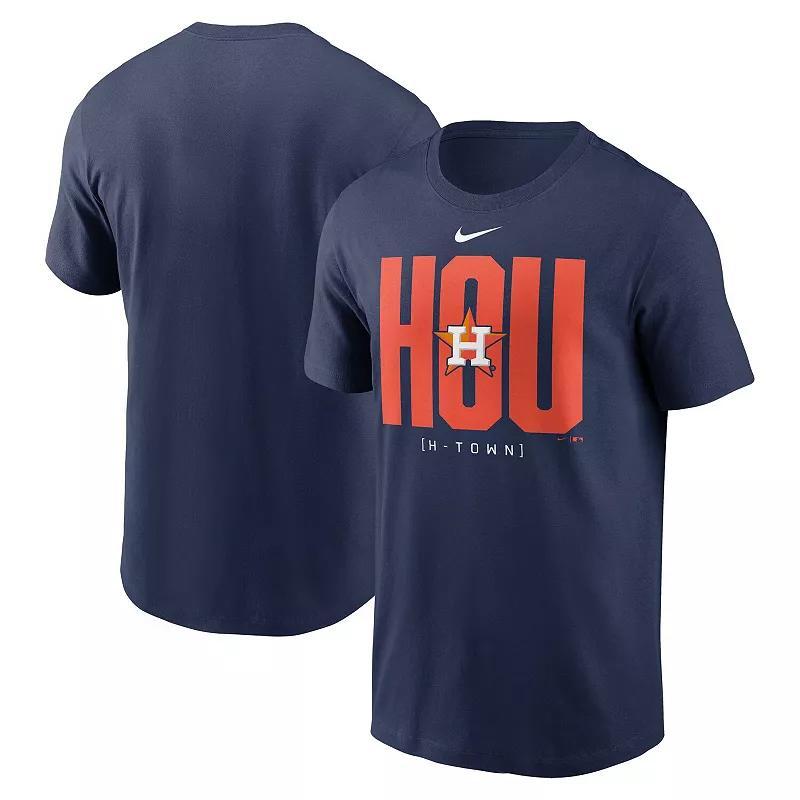 Nike Mens Navy Houston Astros Scoreboard T-Shirt Product Image