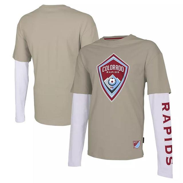 Mens Stadium Essentials Tan Colorado Rapids Status Long Sleeve T-Shirt Product Image