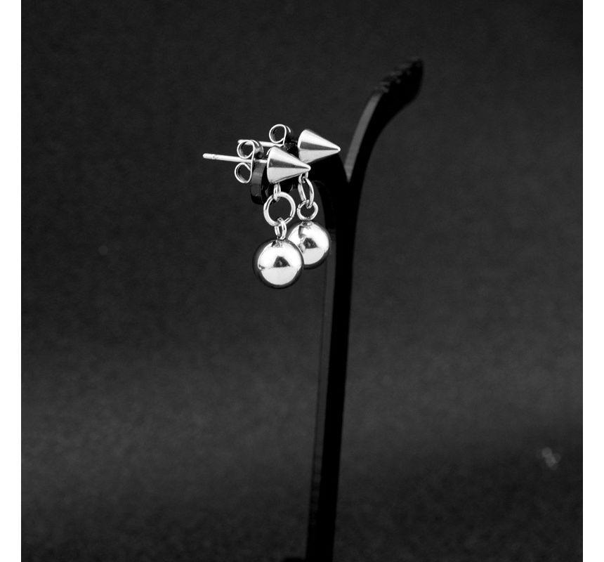 Stud Beaded Drop Earring Product Image