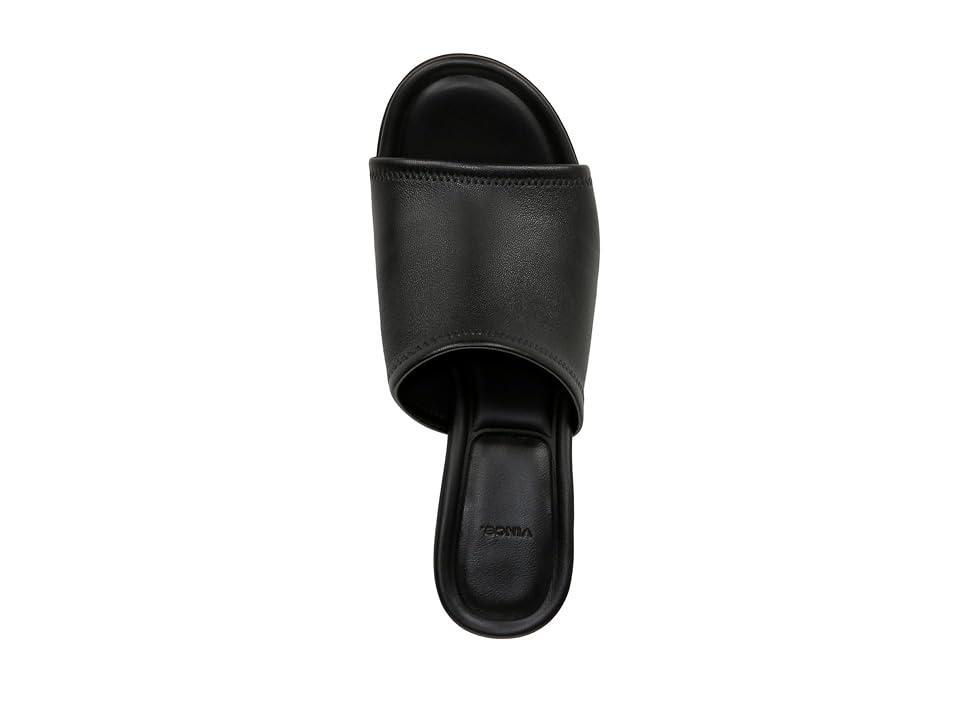 Vince Joan Open Toe Heeled Mules Leather) Women's Sandals Product Image