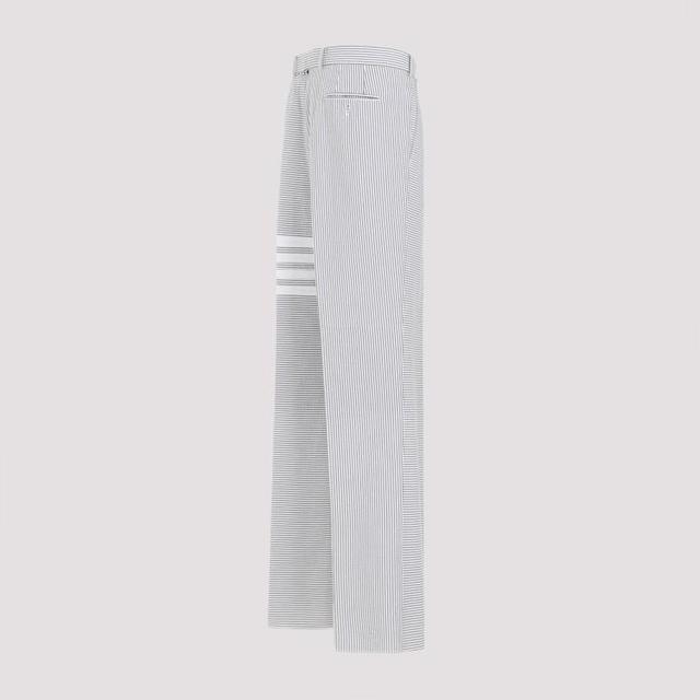 Low Rise Beltloop Pants In White Product Image