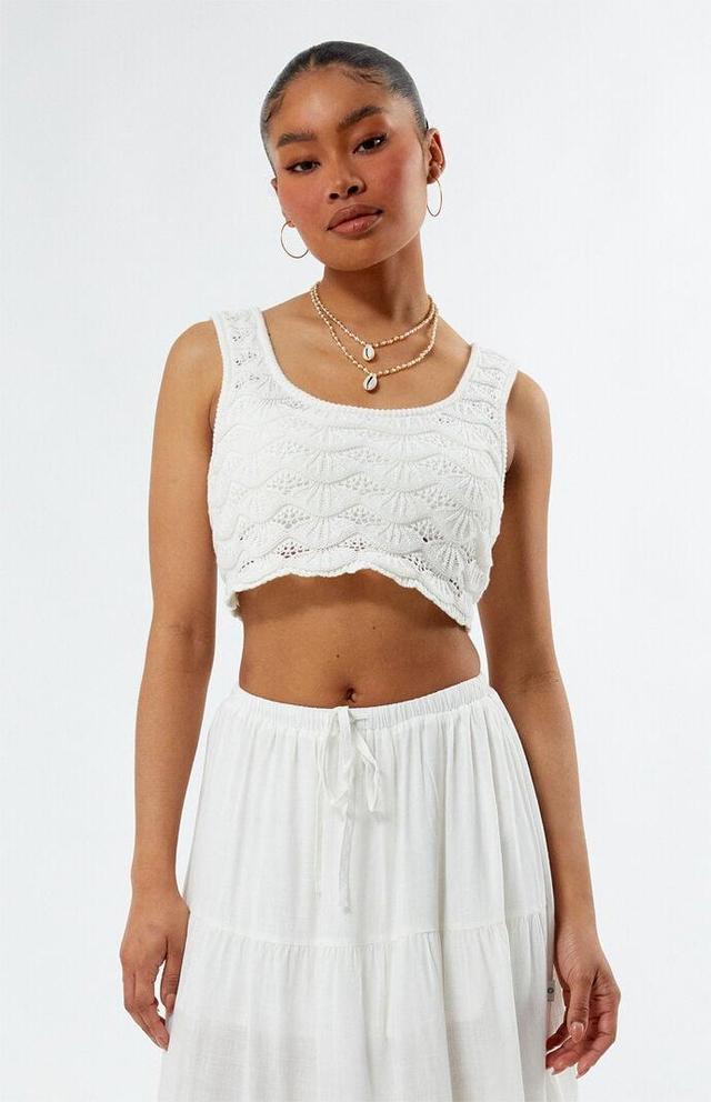 Rhythm Women's Sunny Knit Crop Top Product Image