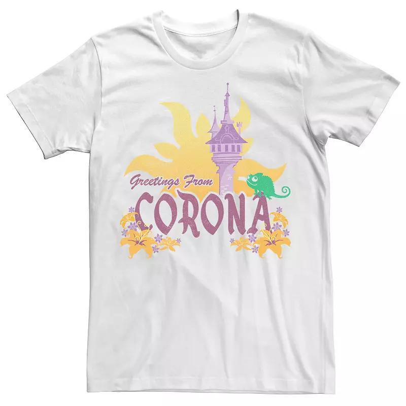 Disneys Tangled Mens Greetings From Corona Tee Product Image