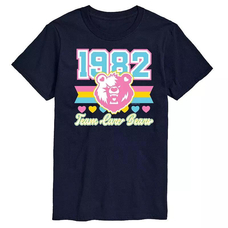 Mens Care Bears 1982 Team Care Bears Graphic Tee Blue Product Image