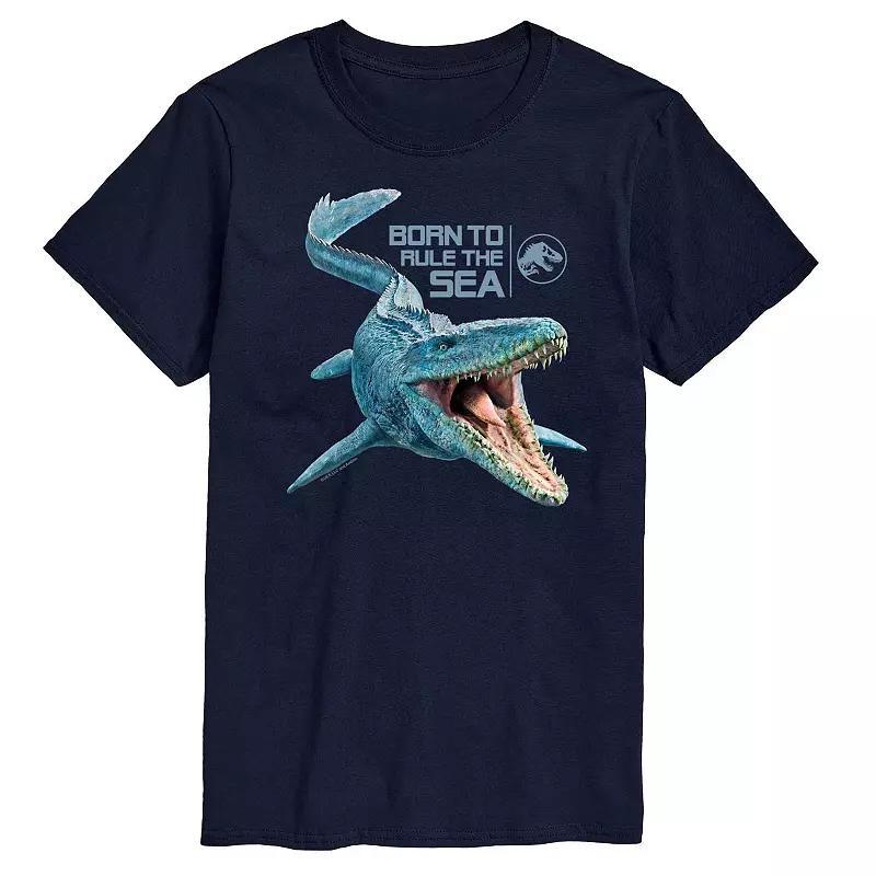 Big & Tall Peanuts Oh What Fun Tee, Mens Blue Product Image