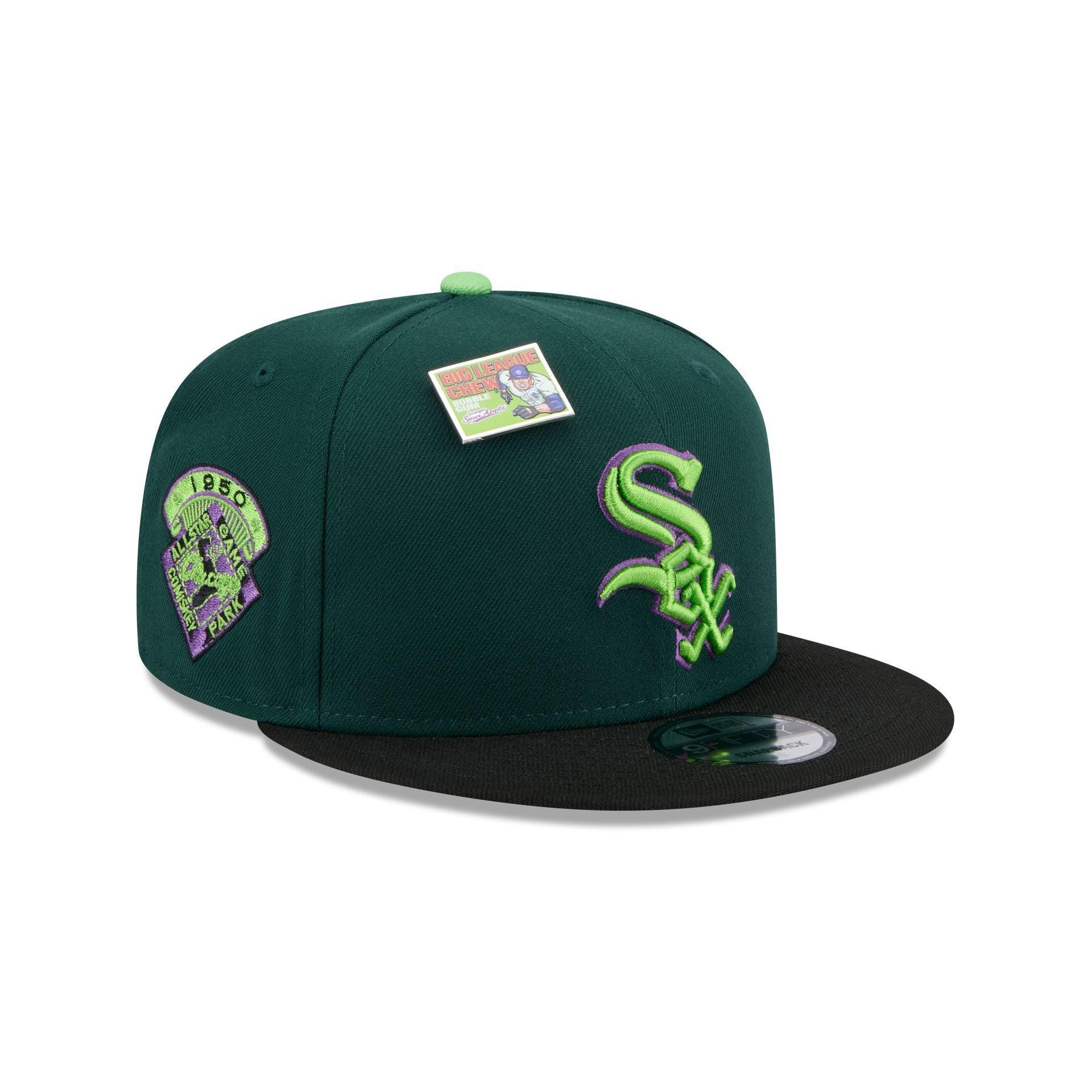 Big League Chew X Chicago White Sox Sour Apple 9FIFTY Snapback Hat Male Product Image