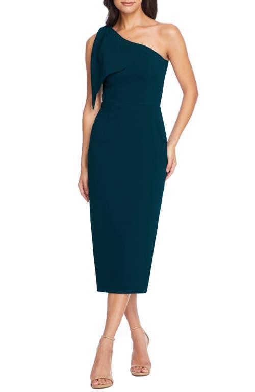 Dress the Population Tiffany One-Shoulder Midi Dress Product Image