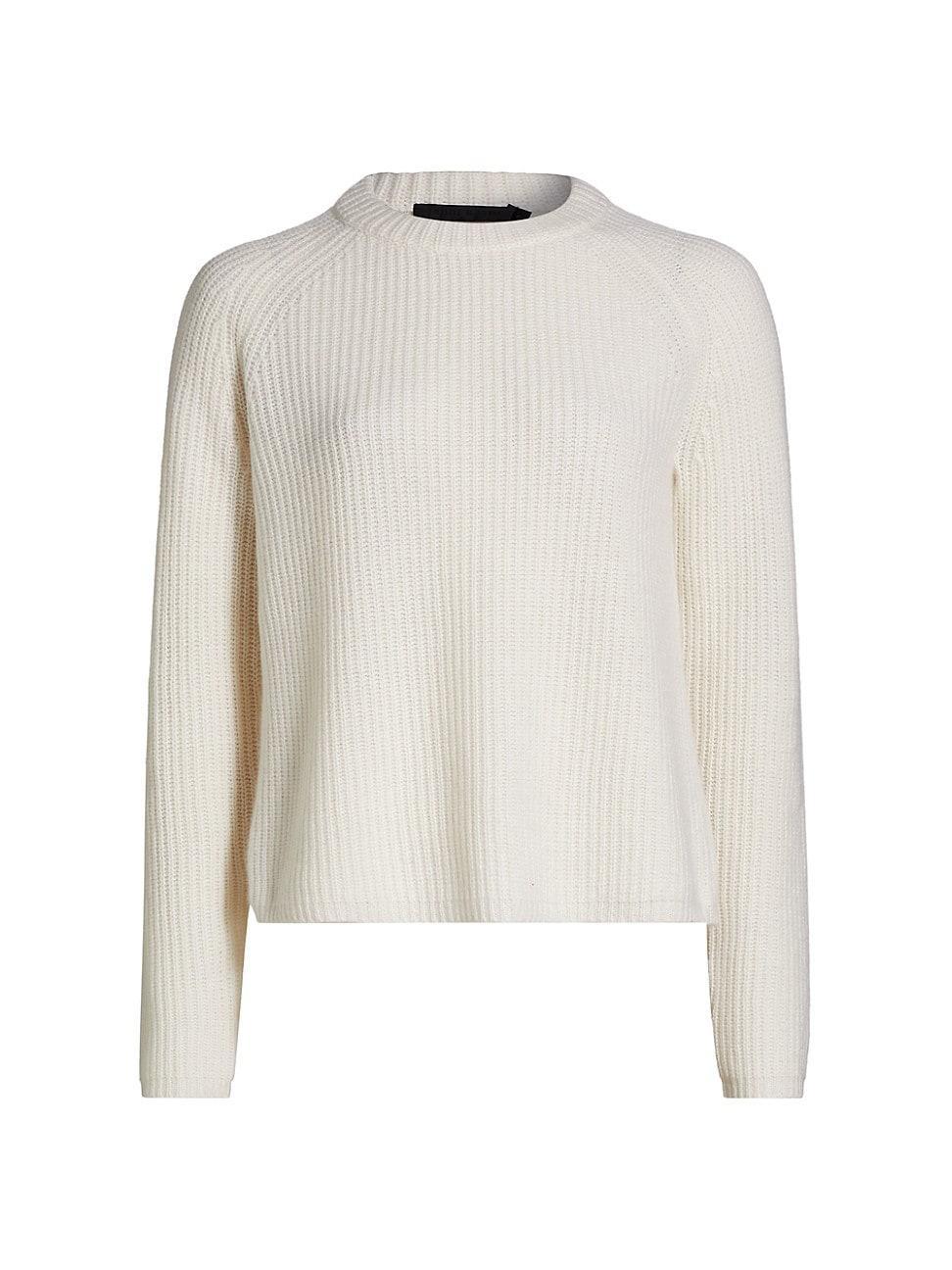 Womens Cashmere Fisherman Sweater Product Image