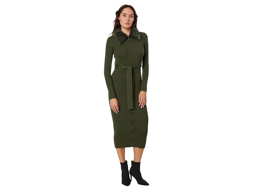 en saison Rayen Knit Midi Dress Women's Clothing Product Image