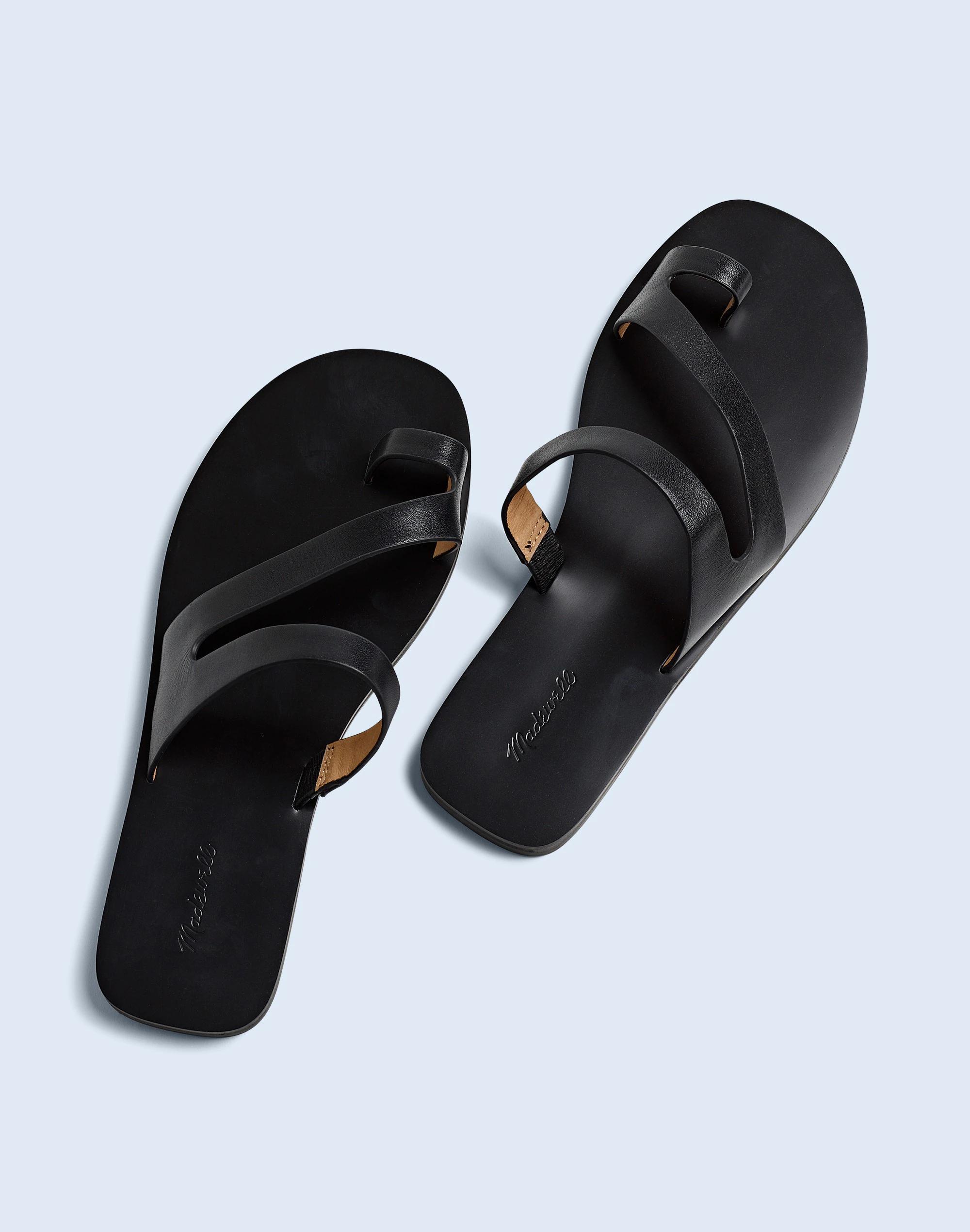 The Gabi Asymmetric-Strap Sandal Product Image