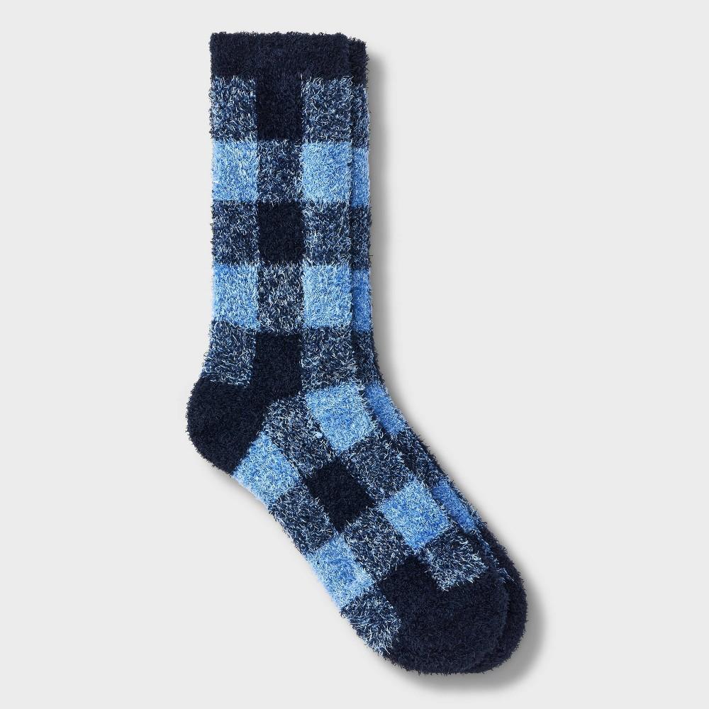 Womens Buffalo Plaid Cozy Crew Socks - Auden 4-10 Product Image