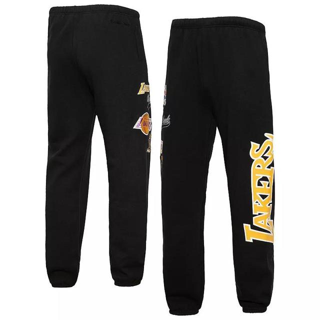 Mens Mitchell & Ness Los Angeles Lakers Champs City Fleece Jogger Pants Product Image