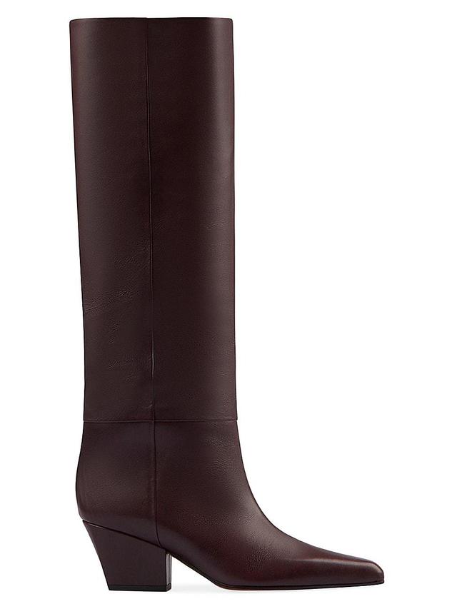 Womens Jane 60MM Leather Boots Product Image