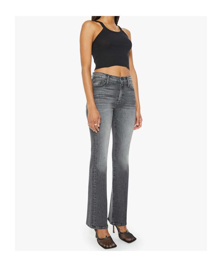 MOTHER Flared Jeans In Black Product Image