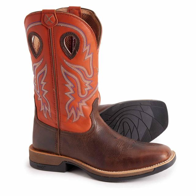 Twisted X Boots Tech X Square Toe Cowboy Boots - Leather, 12” (For Men) Product Image