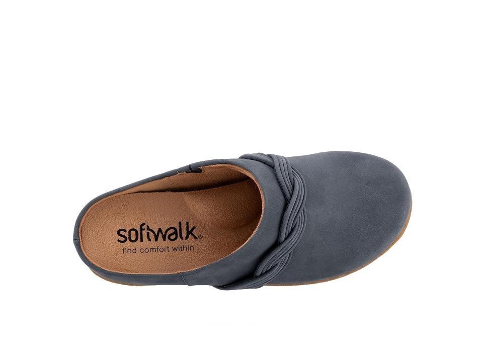 SoftWalk Arvada Twist (Navy Nubuck) Women's Shoes Product Image