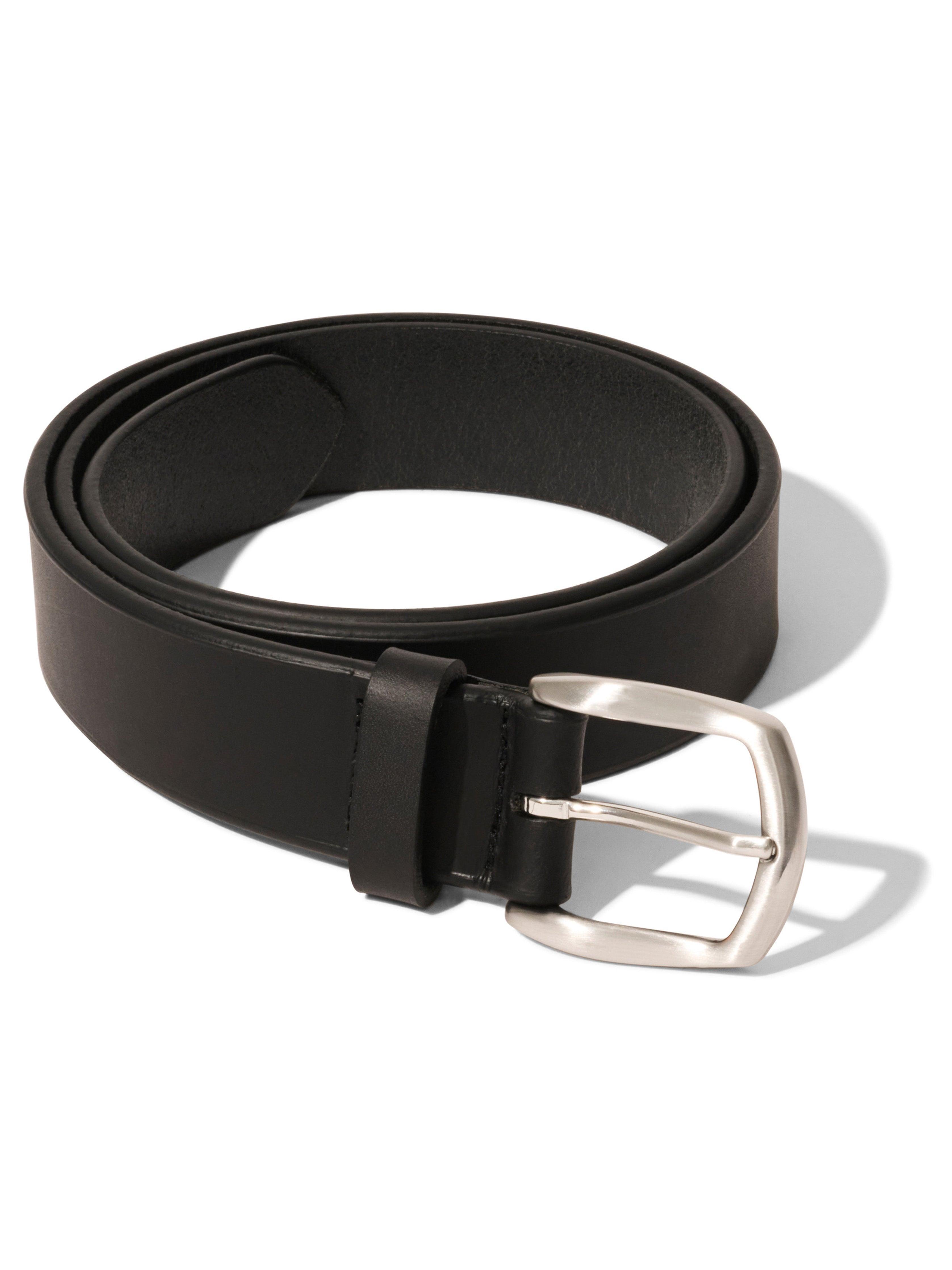 Leather Belt - Black Male Product Image