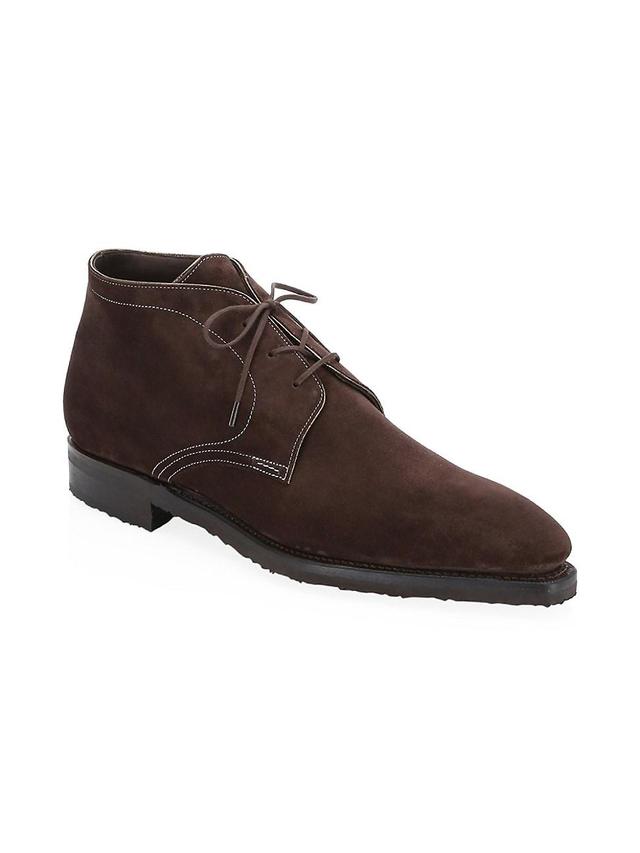 Mens Chukka Pullman Suede Boots Product Image