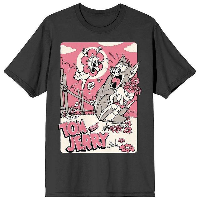 Mens Tom & Jerry Characters Tee Product Image