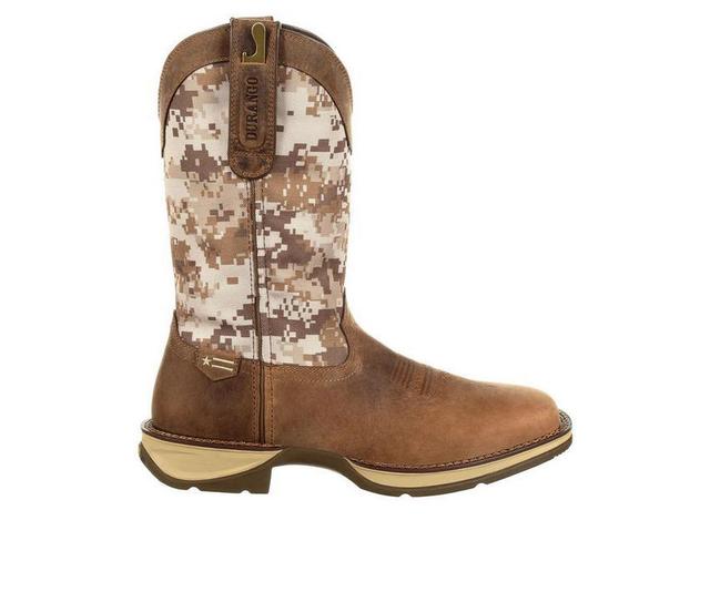 Men's Durango Rebel Desert Camo Pull-on Western Cowboy Boots Product Image