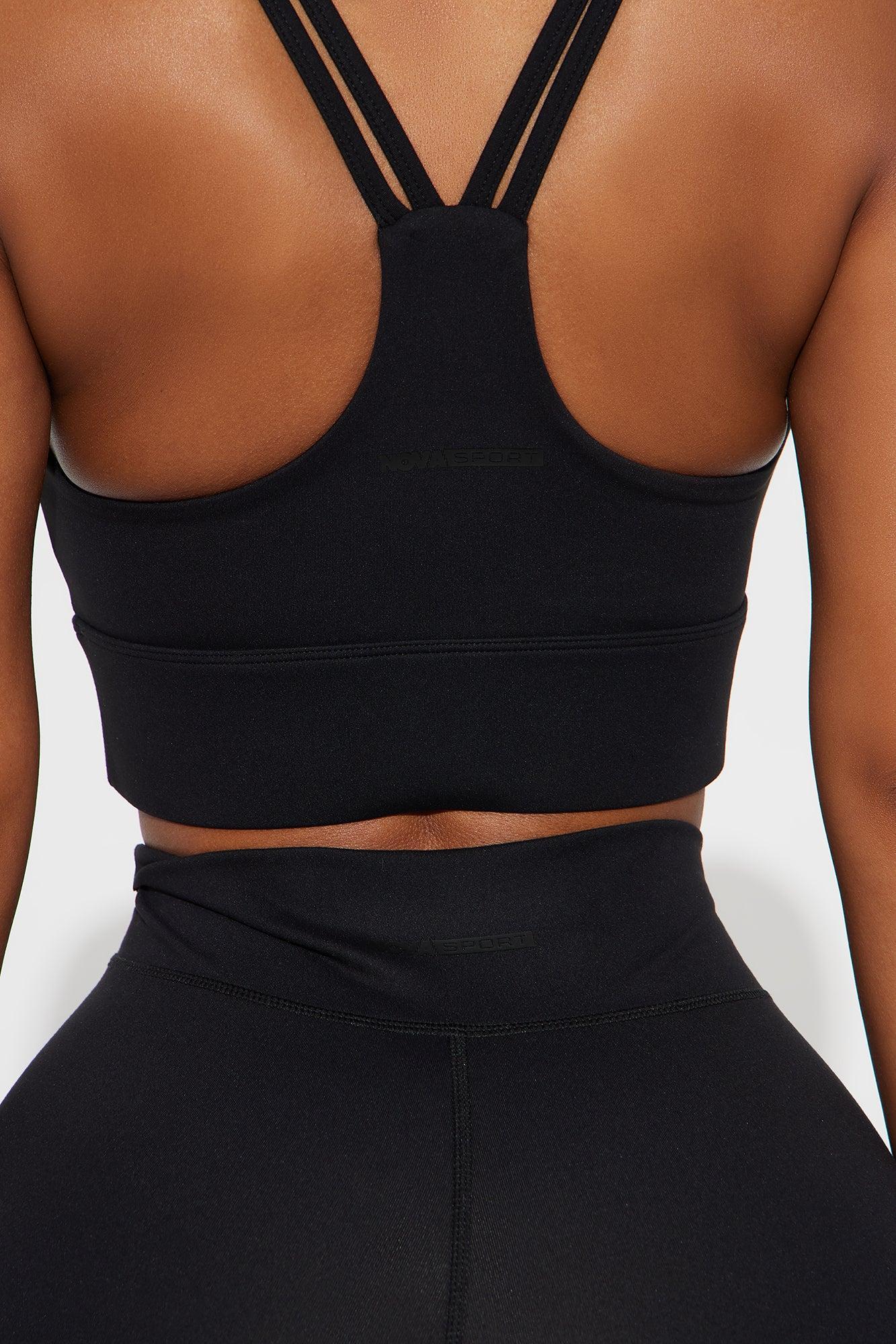 Blaze Super Soft Sports Bra - Black Product Image