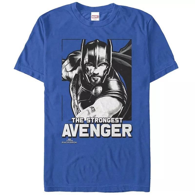 Mens Marvel Avengers Thor Strongest Graphic Tee Product Image