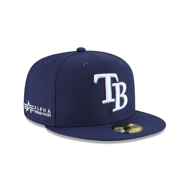 Alpha Industries X Tampa Bay Rays 59FIFTY Fitted Hat Male Product Image