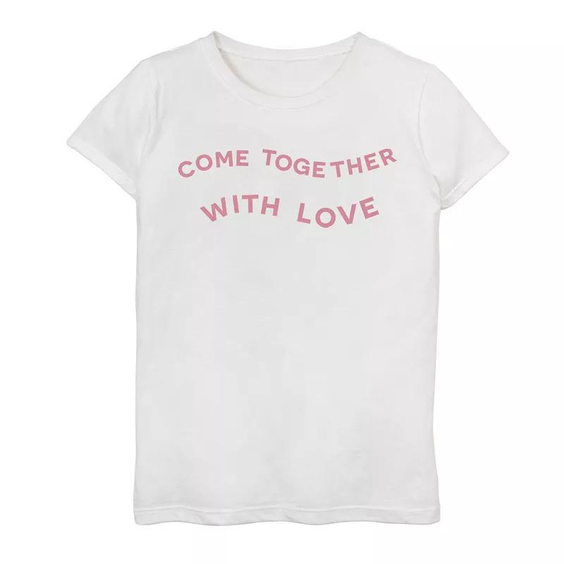 Girls 7-16 Fifth Sun With Love Graphic Tee, Girls Product Image