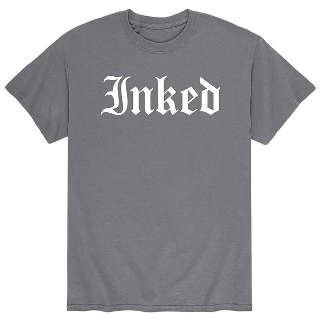 Mens Inked Tee Grey Product Image