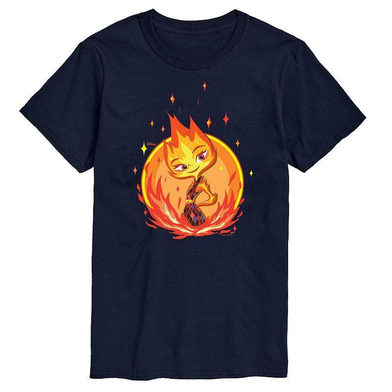 Mens Elemental Ember Badge Tee Black Product Image