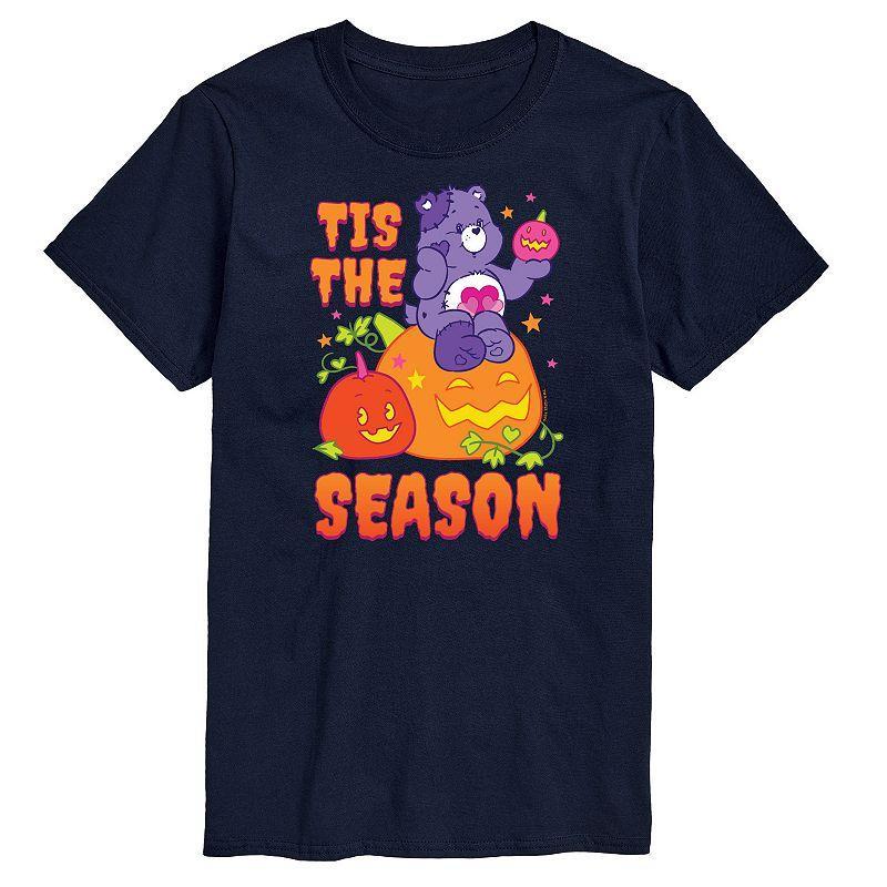 Big & Tall Care Bears Tis The Season Halloween Tee, Mens Blue Product Image