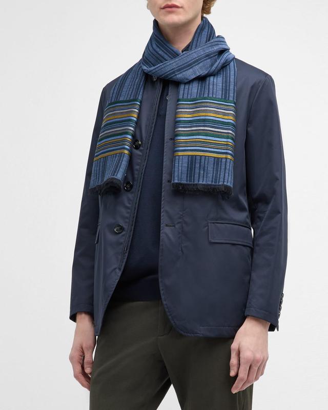 Mens Emilia Stripe Scarf Product Image