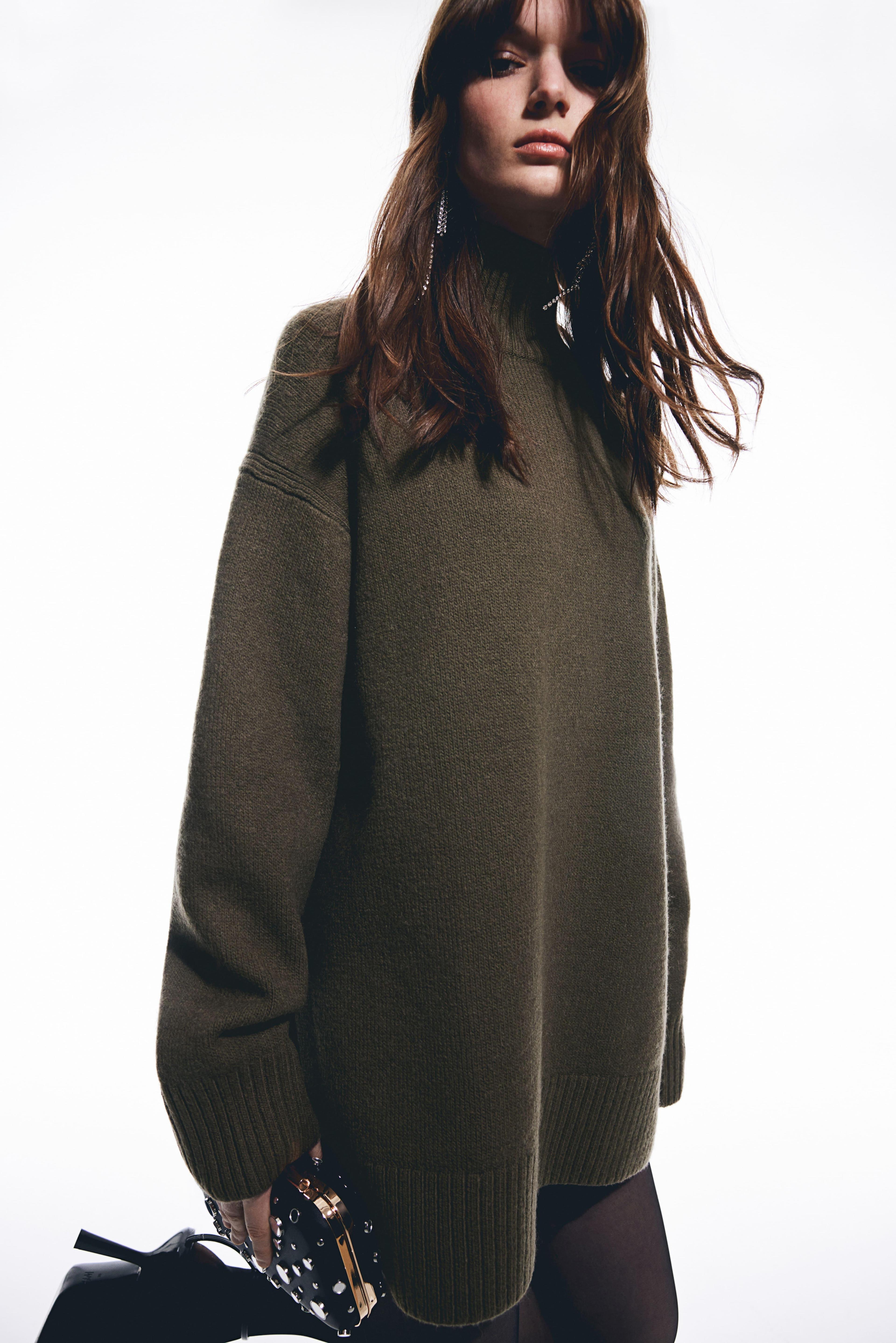 Oversized Turtleneck Sweater product image